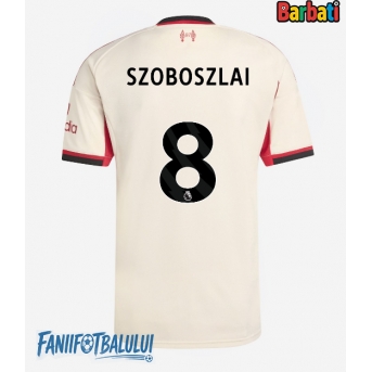 Liverpool Dominik Szoboszlai #8 Tricou Fotbal Replică 2025-26 Barbati Deplasare